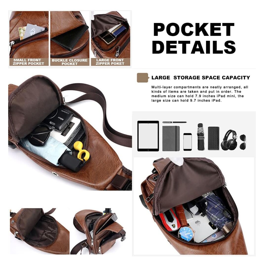 Wholesale Custom Waterproof USB Charging Sport Crossbody Sling Outdoor Large-cap Wholesale Custom Waterproof USB Charging Sport Crossbody Sling Outdoor Large-cap